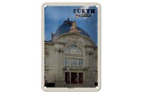 Blechschild Städte Fürth Stadttheater...