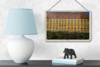 Blechschild Städte Osnabrück Schloss Mittelalter Deko 18x12cm Schild