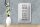 Blechschild Spruch Wohnung hier kein Chaos 12x18cm Geschenk Schild