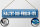 Blechschild Straßenschild 46x10cm haltet die Fresse Straße Dekoration