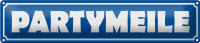 Blechschild Straßenschild 46x10cm Partymeile...