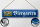 Blechschild Straßenschild 46x10cm Biergarten Oktoberfest Dekoration
