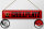 Blechschild Straßenschild 46x10cm Grillplatz Grillen rotes Schild