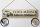 Blechschild Spruch 46x10cm echte Männer fahren Oldtimer beige Schild