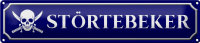 Blechschild Straßenschild 46x10cm Störtebeker...