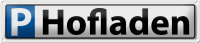 Blechschild Parken 46x10cm Parkplatz Hofladen Dekoration