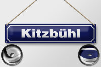 Blechschild Hinweis 46x10cm Kitzbühl Österreich...