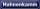 Blechschild Hinweis 46x10cm Hahnenkamm Österreich Dekoration