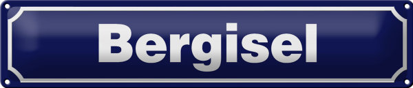 Blechschild Hinweis 46x10cm Bergisel Österreich Dekoration