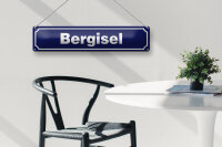 Blechschild Hinweis 46x10cm Bergisel Österreich Dekoration