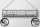 Blechschild Spruch 46x10cm Essen Bedürfnis Genießen Kunst Dekoration