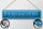 Blechschild Spruch 46x10cm ich bin wie ich bin eingebildet Dekoration