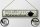 Blechschild Spruch 46x10cm draußen nur Kännchen Restaurant Dekoration