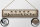 Blechschild Spruch 46x10cm 5 Sterneküche Geschenk Meatll Dekoration