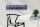 Blechschild Spruch 46x10cm meine Nachbarn hören gute Musik Dekoration