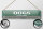 Blechschild Spruch 46x10cm Dogs welcome people tolerated Dekoration