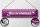 Blechschild Spruch 46x10cm Katze Miezwohnung Geschenk Dekoration