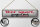 Blechschild Spruch 46x10cm wer spart hungert bloß für Erben Dekoration