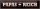 Blechschild Spruch 46x10cm Papas Reich Grill Dekoration