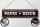 Blechschild Spruch 46x10cm Papas Reich Grill Dekoration