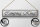 Blechschild Hinweis 46x10cm Camping King