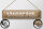 Blechschild Spruch 46x10cm Sägespäne Feenstaub des Mannes Dekoration