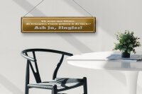 Blechschild Spruch 46x10cm wie nennt man Männer die Dekoration