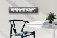 Blechschild Spruch 46x10cm auch andere Wege haben Sterne Dekoration