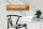 Blechschild Spruch 46x10cm mit dir Lebenslang romantisch Dekoration