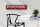 Blechschild Hinweis 46x10cm Partymeile Dekoration