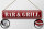 Blechschild Hinweis 46x10cm Bar & Grill Dekoration