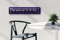 Blechschild 46x10cm Whisky Bar Dekoration