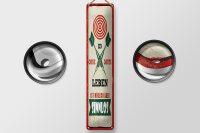 Blechschild Spruch 10x46cm Ein Leben ohne Darts ist...