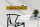 Blechschild 46x10cm Biergarten links Bier Geschenk Dekoration