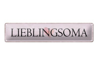 Blechschild Hinweis 46x10cm Lieblingsoma Herz Geschenk...