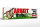 Holzschild Spruch 46x10cm Arbeit ist toll was für Morgen aufheben