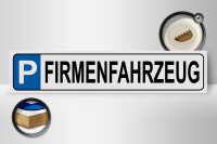 Holzschild Parken 46x10cm Parkplatz Firmenfahrzeug Dekoration