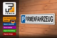 Holzschild Parken 46x10cm Parkplatz Firmenfahrzeug Dekoration