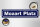 Holzschild Hinweis 46x10cm Mozart Platz Dekoration