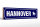 Holzschild Straßenschild 46x10cm Hannover Wappen Dekoration