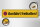 Holzschild Straßenschild 46x10cm Ausfahrt freihalten gelbes Schild