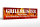 Holzschild Straßenschild 46x10cm Grillmeister bei Arbeit Dekoration
