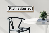 Holzschild Straßenschild 46x10cm kleine Kneipe Bar Bier Dekoration
