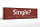 Holzschild Spruch 46x10cm Single oder frei unabhängig Dekoration