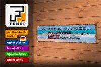 Holzschild Spruch 46x10cm an alle die gerade am Meer sind Dekoration