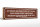 Holzschild Spruch 46x10cm ich immer nett doch Arschloch Dekoration