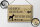 Blechschild Spruch 12x18 cm Glück endet mit Wedeln Schild