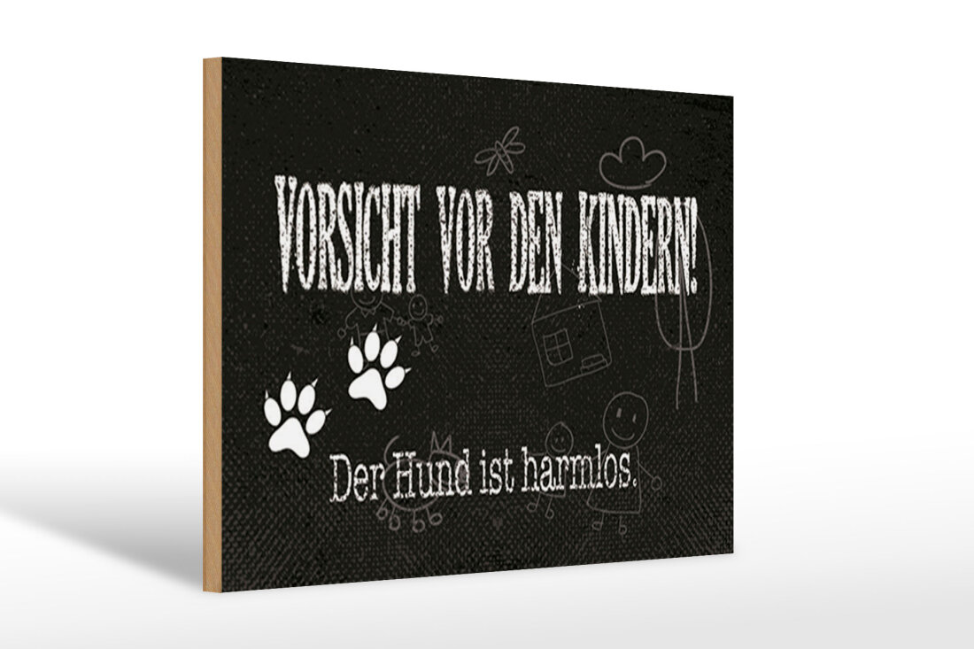 Warnschild „VORSICHT FREI LAUFENDER HUND“ – 20x30 Cm, Wetterfest Aus 3 Mm Hartschaum, Made In Germany