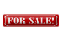 Blechschild Hinweis 46x10 cm For Sale Schild