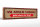 Holzschild Spruch 46x10cm am Arsch vorbei geht auch Weg Dekoration